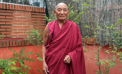 El monje tibetano Palden Gyatso, que estuvo 31 años encarcelado por China.