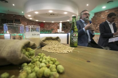 Fábrica de Heineken en Madrid, en una imagen de archivo.