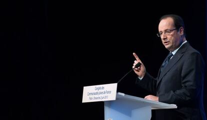 El presidente francés, Francois Hollande.