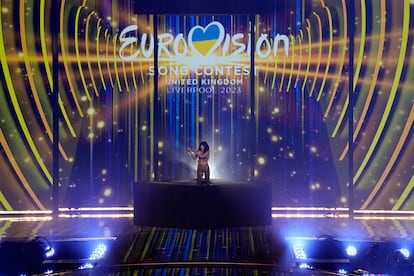 Loreen, tras ganar Eurovisión 2023.