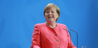 La canciller alemana Angela Merkel. 