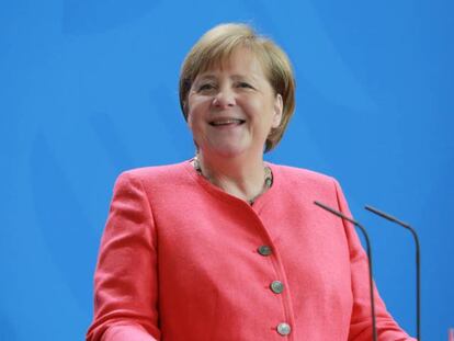 La canciller alemana Angela Merkel. 