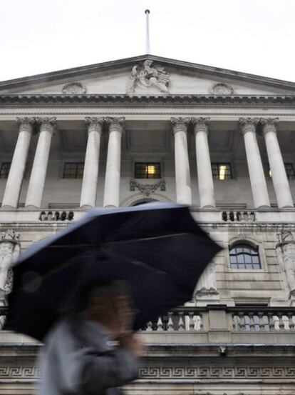 Sede del Banco de Inglaterra en Londres.