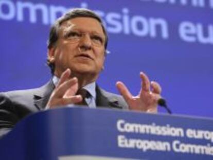 El presidente de la Comisi&oacute;n Europea (CE), Jos&eacute; Manuel Durao Barroso.