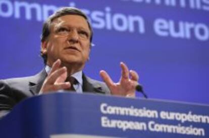 El presidente de la Comisi&oacute;n Europea (CE), Jos&eacute; Manuel Durao Barroso.