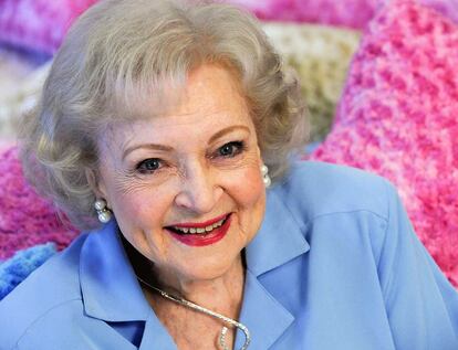 Betty White, todo optimismo.