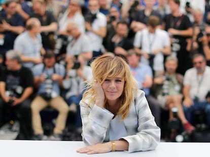 Emma Su&aacute;rez, en la presentaci&oacute;n en Cannes de &#039;Las hijas de Abril&#039;.