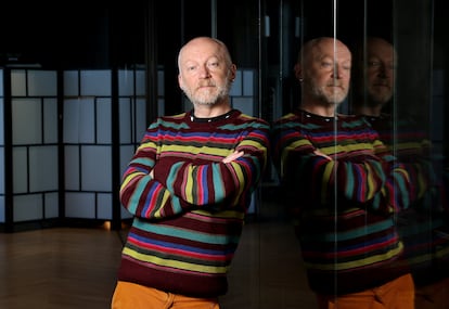 El matemático Marcus du Sautoy, en una sala de la IE University, en Madrid. 