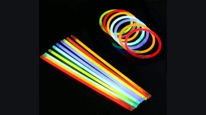 Pack de pulseras fluorescentes para carnaval