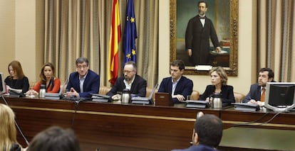 Reunión del grupo parlamentario de Ciudadanos.