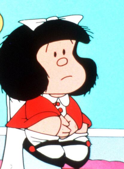 Mafalda, el personaje más popular de Quino.