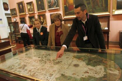 Una visita guiada al museo Naval de Madrid.