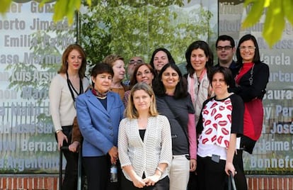 Editores de la Wikipedia en espanyol, a la Residencia de Estudiantes.