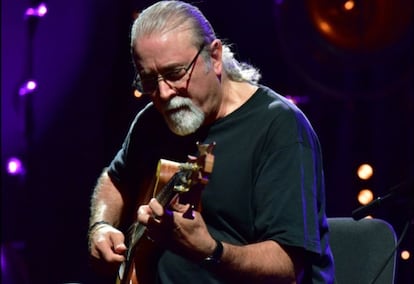 El baixista Carles Benavent, premi Jazzterrassman 2016.