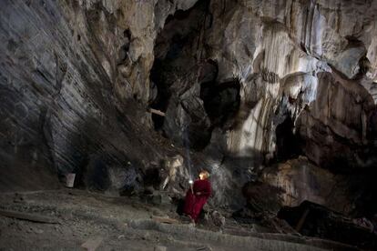 La cueva de Kyat Khayon, en Myanmar, también es conocida como Yarsu Ku, el pozo de la pólvora