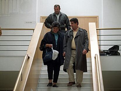 José Luis Bocanegra (arriba), Marcos Valderas y Soledad Valderas.