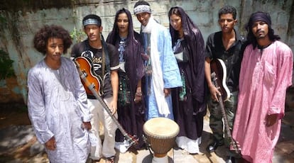 El grupo africano Tamikrest, perteneciente al pueblo Tuareg.