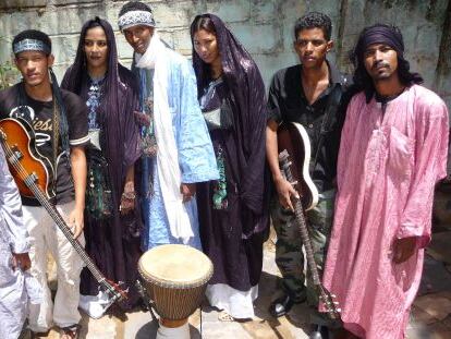 El grupo africano Tamikrest, perteneciente al pueblo Tuareg.