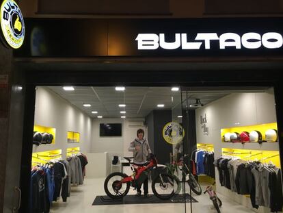Bultaco obre a Barcelona la seva primera botiga exclusiva.