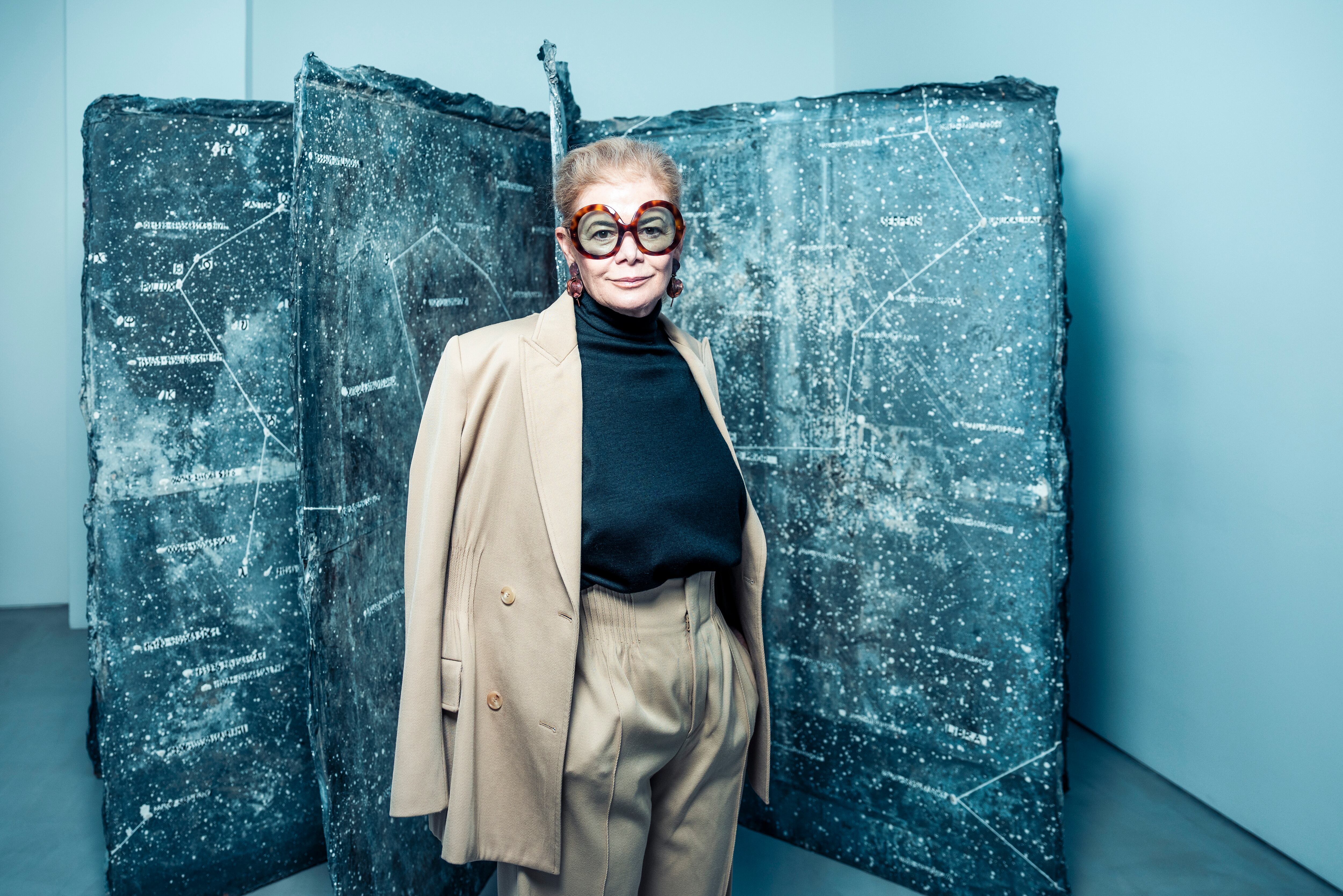 Elena Foster, en el nuevo espacio de la editorial Ivorypress, que cumple 30 años, en Madrid.