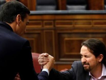 El líder de Podemos promete revertir  los derechos arrebatados 