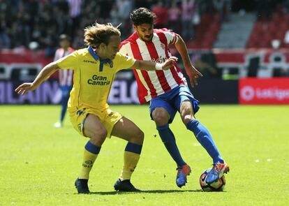 El Sporting vence a Las Palmas en el Molinón