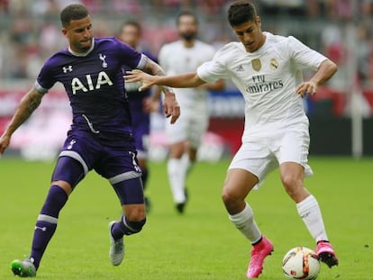 Marco Asensio, en el partido contra el Tottenham, el 4 de agosto.