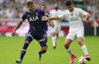 Marco Asensio, en el partido contra el Tottenham, el 4 de agosto.