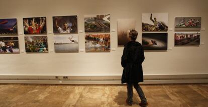 La exposición de l'Unió de Periodistes se exhibe en La Nau.