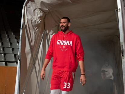 Mar Gasol, jugador, fundador y presidente del Girona.