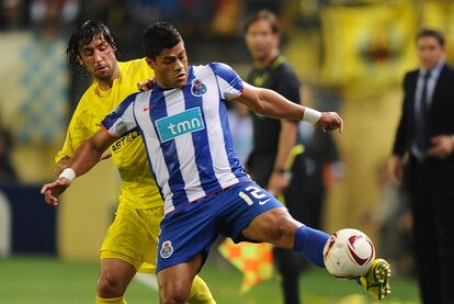 Hulk marcó el gol del empate que obligaba al Villarreal a meter cuatro goles para igualar la eliminatoria.