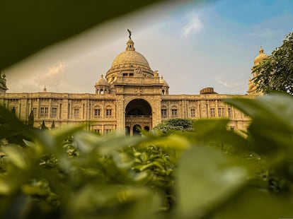 El Victoria Memorial de Calcuta.