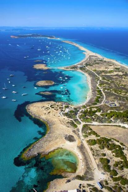 Parque natural de Ses Salines, en Formentera.