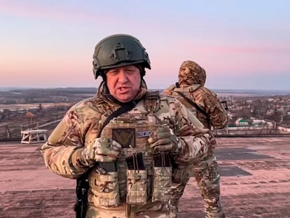 Yevgeny Prigozhin, el líder del grupo militar. (Prigozhin Press Service via AP, File)