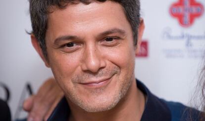 El cantante Alejandro Sanz.