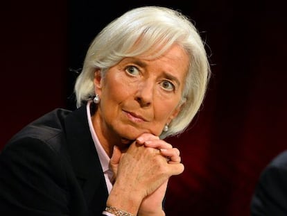 La directora del FMI, Christine Lagarde, en un acto en Sydney, donde estos d&iacute;as se celebra una reuni&oacute;n del G-20.