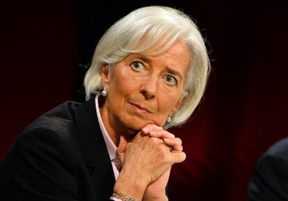 La directora del FMI, Christine Lagarde, en un acto en Sydney, donde estos d&iacute;as se celebra una reuni&oacute;n del G-20.