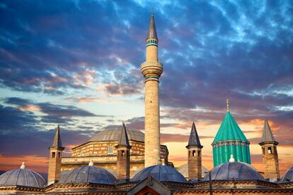 El museo de Mevlana, en la ciudad turca de Konya.