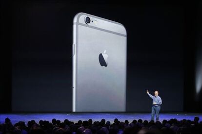 Phil Schiller, Vice Presidente de Apple presenta el nuevo iPhone6