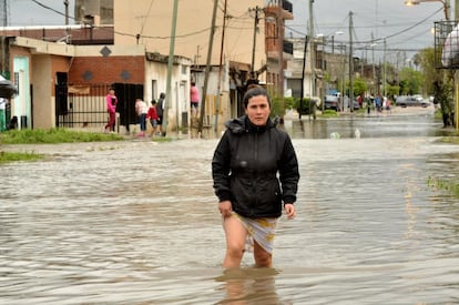 Las autoridades atribuyeron los daños a "la imposibilidad de desaguar los ríos interiores del Río de la Plata y el interior del Delta, la saturación de los suelos tanto superficiales como subterráneos y la incorporación de volumen de agua drenal superior"