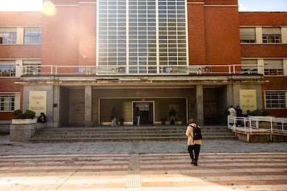 La facultad de Filosofía, en la Universidad Complutense de Madrid.