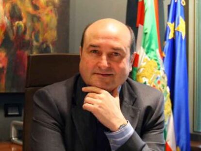 El presidente del PNV, Andoni Ortuzar.