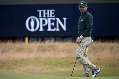 Sergio García, en el Open Británico.