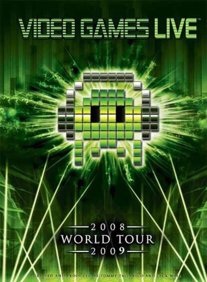 Cartel de la gira <i>Video Games Live</i>.