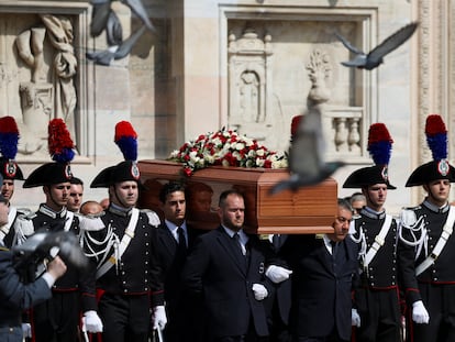 El funeral de Silvio Berlusconi, en imágenes