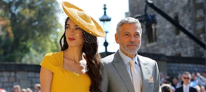 Amal Clooney, perfecta con un diseño de Stella McCartney.