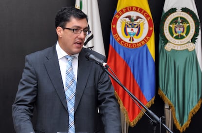 Juan Ricardo Ortega en agosto de 2011, cuando era director de la DIAN.