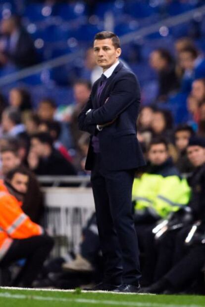 Constantin Galca, entrenador del Espanyol.