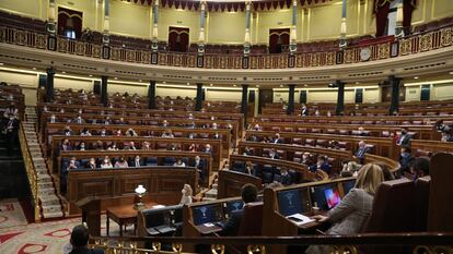 Pleno del Congreso de los Diputados.