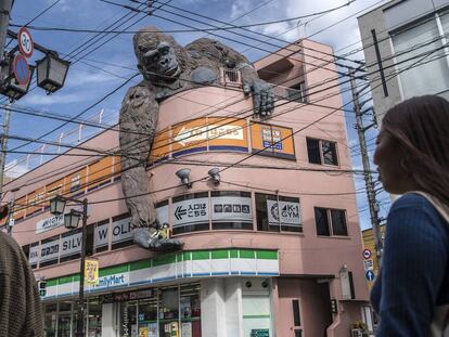King Kong aparece en Tokio